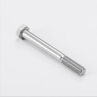 China Hot Selling Best Din931thick Thread Stainless Steel Hexagon Head Bolts Industry Half 316 Thread High Tensile Leg for sale