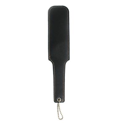 China L9.4 Inch BDSM Leather Spanking Paddle Adult Bondage Toys for sale