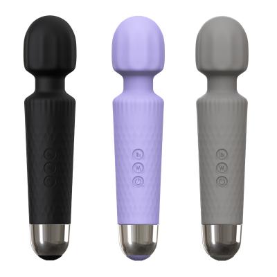 China Waterproof Cordless Mini Wand Massager 7000r/min Powerful Vibration For Back Pain for sale