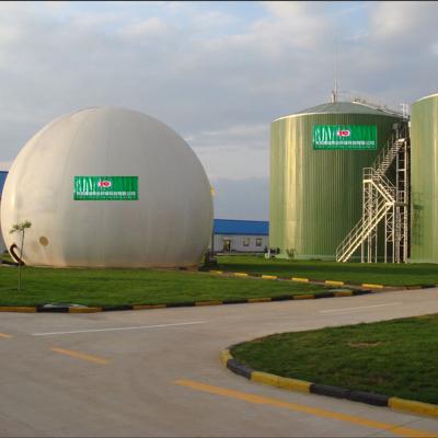 China Hot Dip Galvanizing Biogas Gas Holder With Corrosion Protection for sale