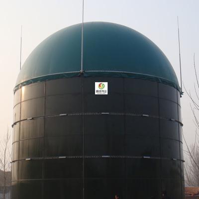 China Anaërobe van de het Gashouder PDFE van het Reactiebiogas van het het Membraangas Dubbele de Opslagtank Te koop