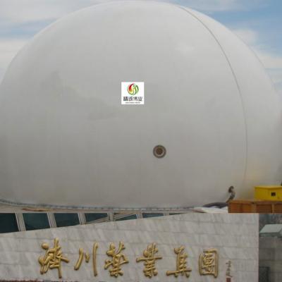 China PES de Houder IC die van het Membraangas het Type van Gashouder Biogasinstallatie drijven Te koop