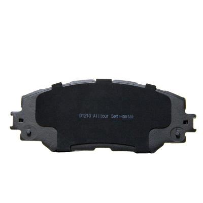 China Disc Brake Semi-Metallic Car Auto Brake Pads For Toyota Corolla XRS Brake Disc Pad Kit for sale