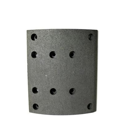 China Semi-metal auto 19094,19032,19486,19487,19488,brake lining,truck part,truck accessory,brake trucks drum for sale