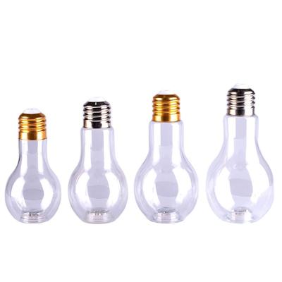 China High Quality Beverage Durable Using Various Water Bottle Plastic Bulb Bottle With Led Light for sale