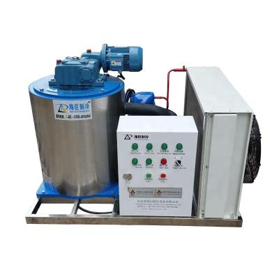 China Outdoor Fresh-Keeping Flake Ice Machine For Freezing Fish for sale