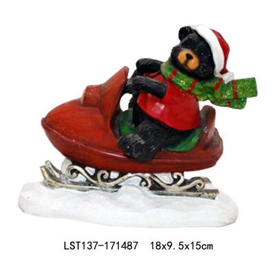 China Christmas Decorating Costumes Christmas Bear Decoration Personalized Christmas Ornaments for sale