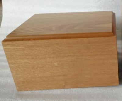 China American Style Simple Wooden Cremation Pet Funeral Urn For Ashes for sale