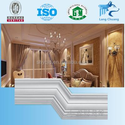 China Waterproof Good Quality Home Decoration Gypsum / Plaster Cornice Designs for sale