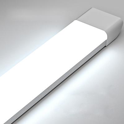 China Indoor Lighting SKD 4ft 1200mm Commercial Indoor Free Sample Desktop Celling Light Fixtures 36W Batten Led Lights for sale