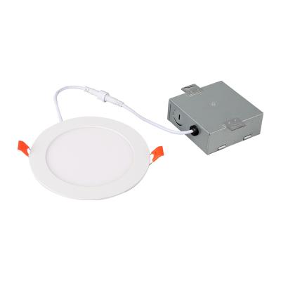 China Modern 12W Ultrathin 6 Inch Round LED Recessed Ceiling Panel Down Light Lamp 6000K (Cool White), Home, Office, Commercial Lighting for sale