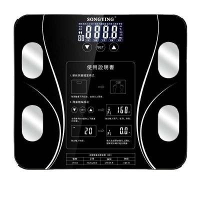 China Low Price Sustainable Tempered Glass Digital Personal Weight 180Kg Weighing Household Bathroom Body Scale for sale