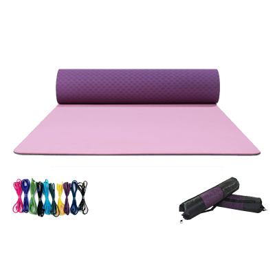 China High Quality Washable Waterproof Durable Yoga Exercise Mat Cork Natural Rubber Gym Fitness Indoor Gym Mats Anti-Slip for sale