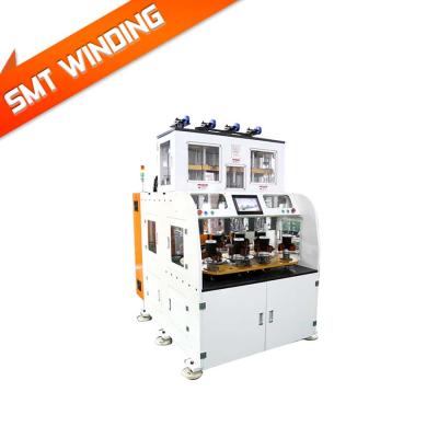 China 4 winding heads winding bobbins automatically at the same time four heads automatic washing machine motor stator winding winding machine for sale