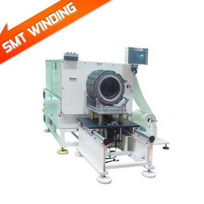 China Cutting Large Electric Motor Insulator Inserting Machine For Slot Insulation for sale