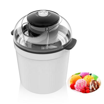 China Factory Price New Ice Cream Machine Maker Ice Cream Maker Machine Household Transparent Cannular Ice Cream Maker For Kids for sale