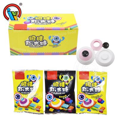 China DIY Natural Hard Candy Funny Eye Shape Squeezed Candy Pill Candy for sale