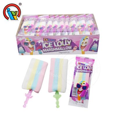 China Natural Halal Marshmallow Marshmallow Candy Fruity Marshmallow Lollipop Candy for sale