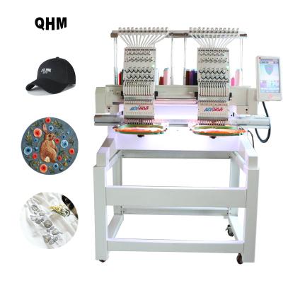 China High Quality Industrial Hotels Hotel Embroidery Machine Two Head Automated Embroidery Machine for sale