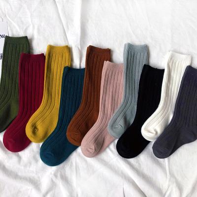 China High Quality Eco-Friendly Autumn Spring Children Kids Colorful 100% Combed Cotton Baby Socks QUICK DRY for sale