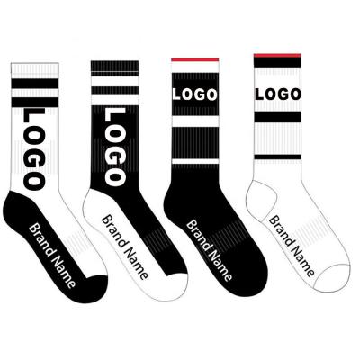 China High quality and cheap custom logo men's socks fashion trend street style QUICK DRY casual socks for sale