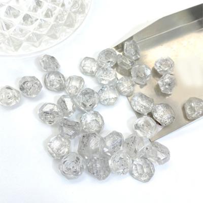 China Hpht Lab Grown Synthetic Diamonds Materials Brilliant White Rough Diamonds Pattern 0.6ct - 0.8ct A for sale