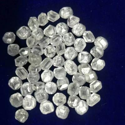 China Diamonds Materials Hot Sale Cheap Hpht Rough Uncut Diamonds Chinese Manufacturer Model 1.0 ct - 1.5 ct A- for sale