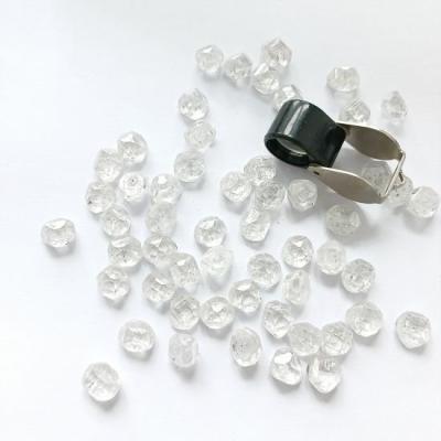 China Diamonds Materials Factory OEM ODM Loose Lab Grown Rough Uncut Hpht Melee Diamonds Model 0.8 ct - 1.0 ct A for sale