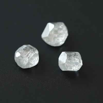 China Large Size Loose Rough Lab Grown Diamonds Materials Lab Hpht Synthetic Uncut Diamonds Pattern 2.5ct - 3.0ct A for sale