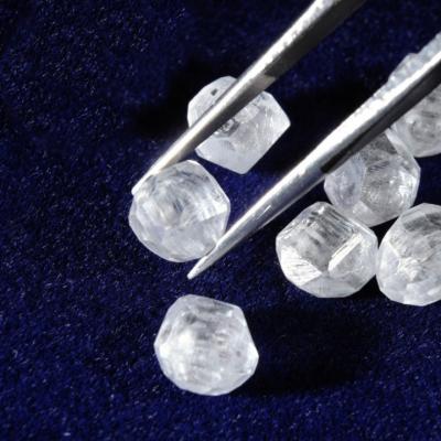 China Diamonds Materials Best Quality Hpht Lab Made Synthetic Rough Rough Diamonds 1.0ct - 1.5ct B for sale