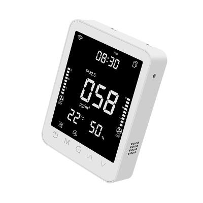 China Modern Indoor real time monitoring temp humidity PM2.5 fresh air ventilation system fan controller for sale