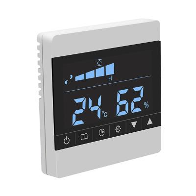 China Modern Smart real time monitoring temperature humidity WIFI remote control thermostat HVAC system ventilation controller for sale