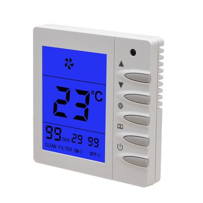 China Modern Filter reminder timing functions RS485 modbus ventilation system 3 speed fan controller for sale