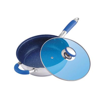 China CLASSIC Kitchen Accessories Home Pan Cooking Pan Stainless Steel Non Stick Frying Pan With Detachable Handle for sale