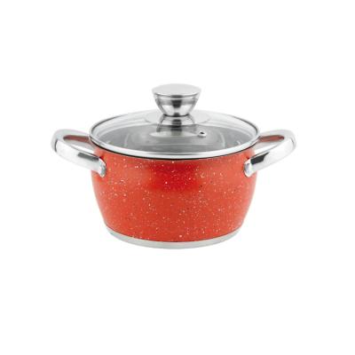 China Sustainable High Quality Cooking Pot Kitchenware Casserole Metal Pot China Soup Pot Cookware With Different Sizes for sale