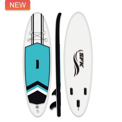 China QIBU 11ft paddle board unisex foldable inflatable paddleboards isup surfing stand up boards for unisex for sale