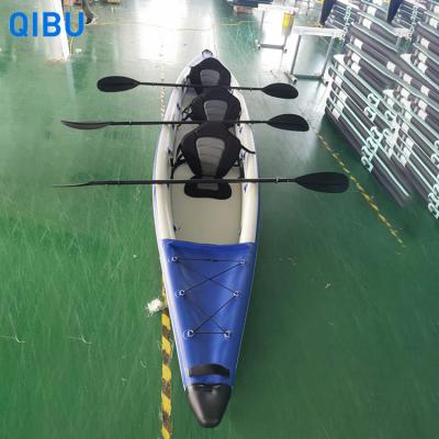 China 3 point tandem drop rowing boat QIBU PHT-13 inflatable kayak canoe kayak inflatable fishing kayaks for sale for sale