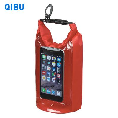 China QIBU Outdoor Activity Supply Waterproof Multifunctional Water Proof Dry Bag 5L 10L 15L 20L PVC Dry Clean Bags for sale