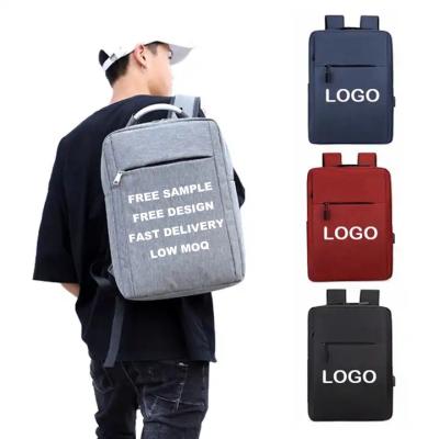 China Wholesale Promotional Recyclable Canvas Business Travel Backpacks Customized For Women Men Large Backpack Multifunctional Travel Camping Bags for sale