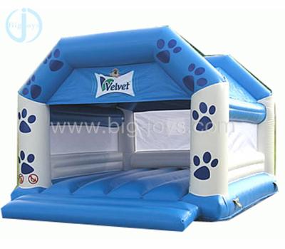 China PVC Wholesalers Inflatable Water House Big Floating Combo Bouncy Castle For Kid for sale