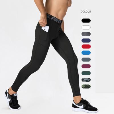 China High Waist Men Gym Fitness Breathable Active Tight Flare Wear Active Thick Yoga Pants Camouflage Print Panty Waistband Workout Pocket Men Custom Gaiters for sale