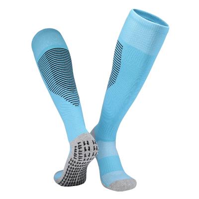 China Men's OEM Designer Crew Jacquard Logo Compression Cotton Breathable Sports Wear Terry Gym Workout Terry Sports Socks Man Cycling Sock for sale