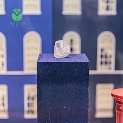 China Big Size Lab Created HPHT Diamond Synthetic Rough White CVD Diamond Uncut for sale