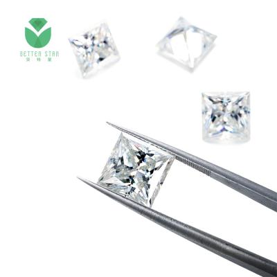 China Buying Fancy Shape Diamond Princess Cut White Loose CVD HPHT VS Diamond With Certificate Princess Cut Developed By Clarity Lab IGI for sale