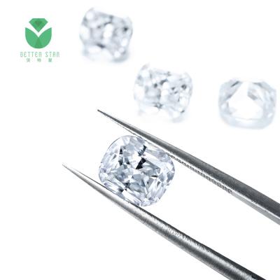 China hpht CVD Lab Developed Polished Cushion Cut Loose Fancy Shape Diamond Price Per Carat Cushion Cut for sale