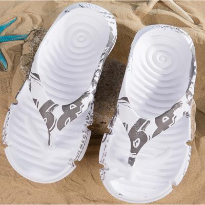 China Waterproof 2022 Man Outdoor Sports EVA Custom Made Waterproof Outdoor Flat Slipper Strap Soft EVA Man Flip Flop Slippers for sale