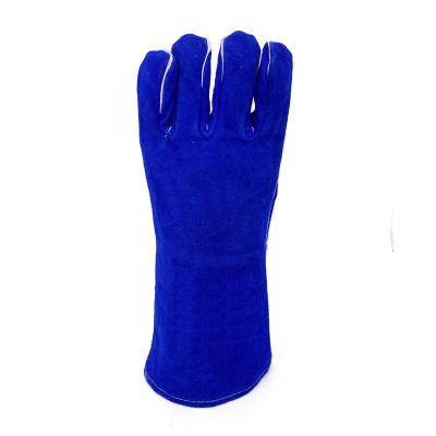 China High Quality SAFETY GLOVES Safety Gloves Suede Work Garden Construction Leather Protective Gloves for sale