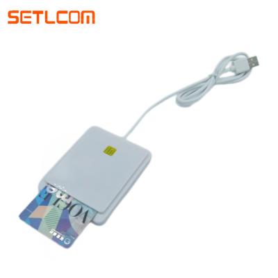 China Pro Setlcom SCR370 USB Smart Card IUSB Reader for sale