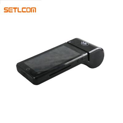 China 4G WIFI POS Device With Printer SETLCOM ST1 Android POS Ethernet Handheld POS For Shops 193mm*80mm*54.5mm for sale