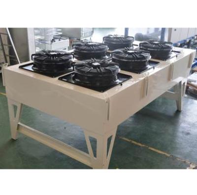 China Flat Type Restaurant Air Cooled Condenser Heat Exchanger For Refrigerator For Supermarket And Cold Room for sale